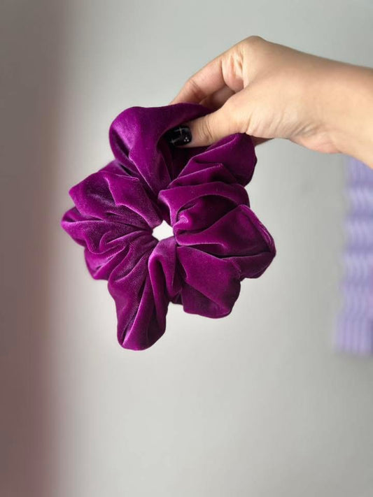 Rts Grape XL Scrunchie