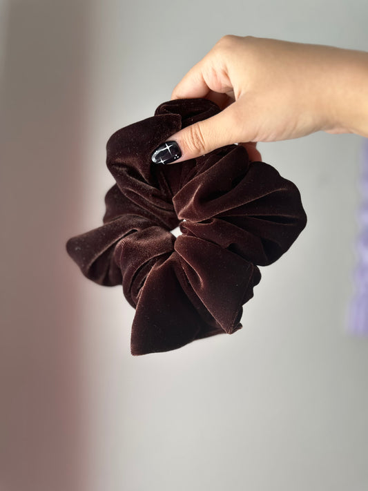 Rts Brown Scrunchie