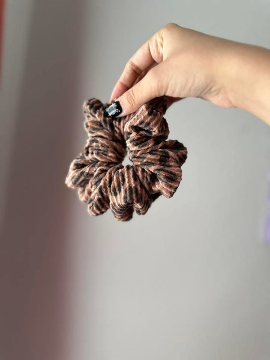 Rts Large Cheetah Scrunchie