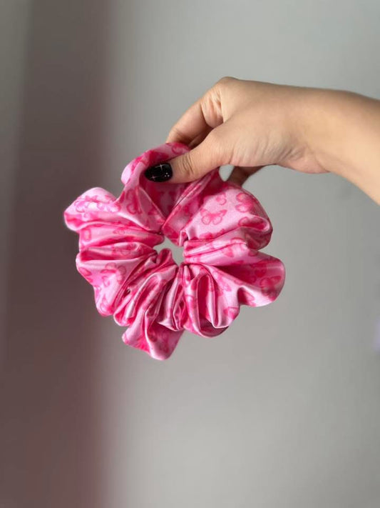 Rts Pink Butterfly XL Scrunchie