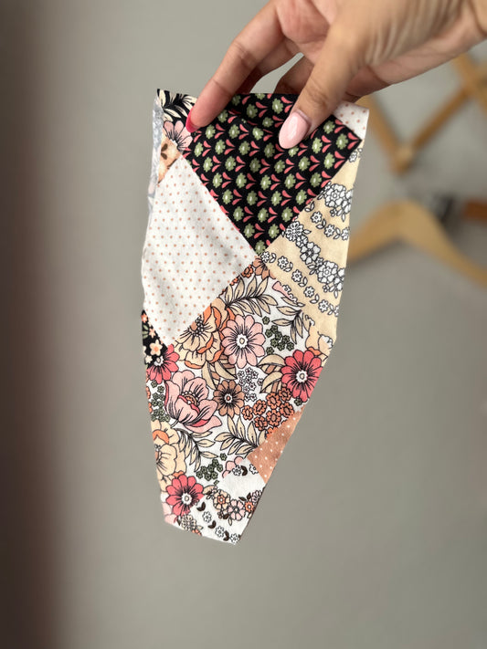Nanas Patchwork Knotted Headband