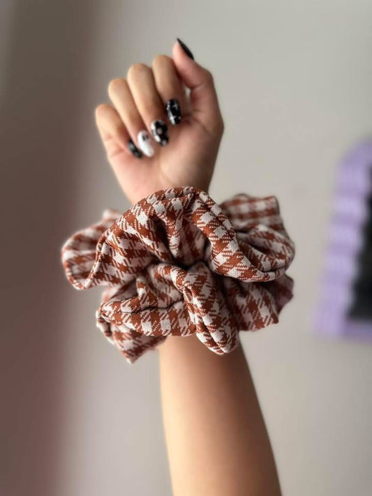 Rts Fall Plaid XL Scrunchie
