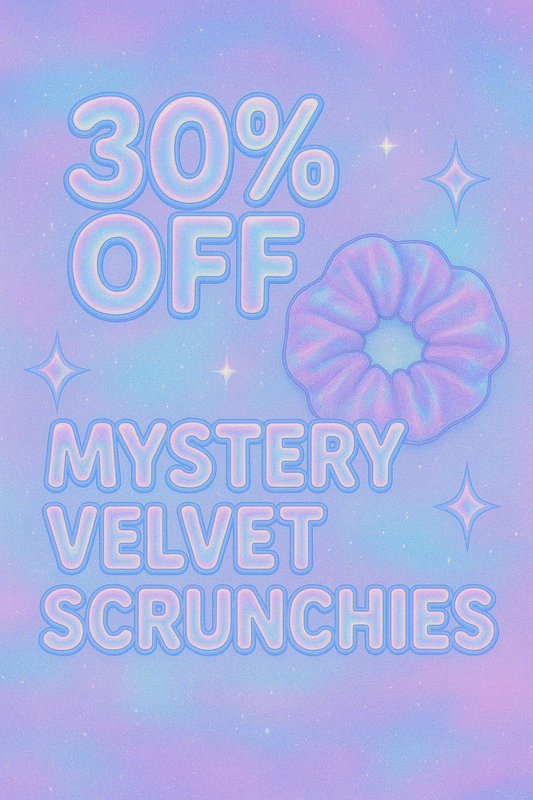 Mystery Velvet Scrunchie