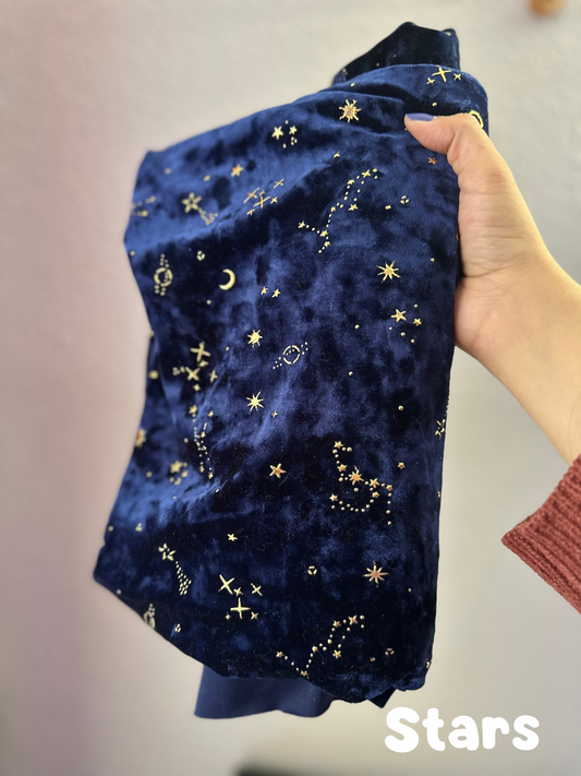 Stars Velvet Scrunchies