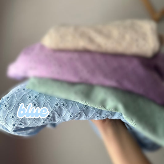 Blue Eyelet
