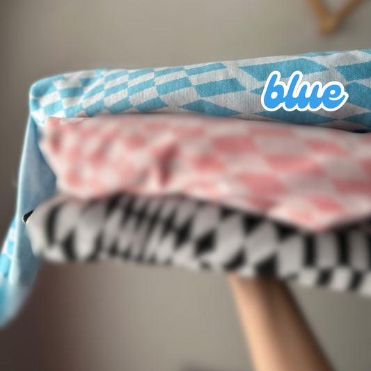 Blue Checkers